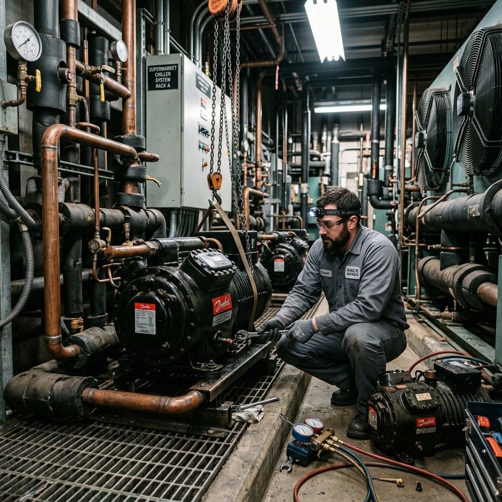 On-Site Commercial Chiller Repair in Dubai