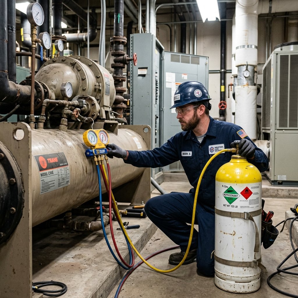 Commercial Chiller Gas Refill Dubai