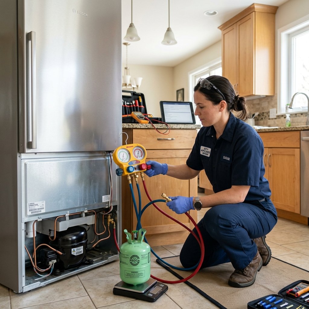 Refrigerator Gas Leak Detection Dubai